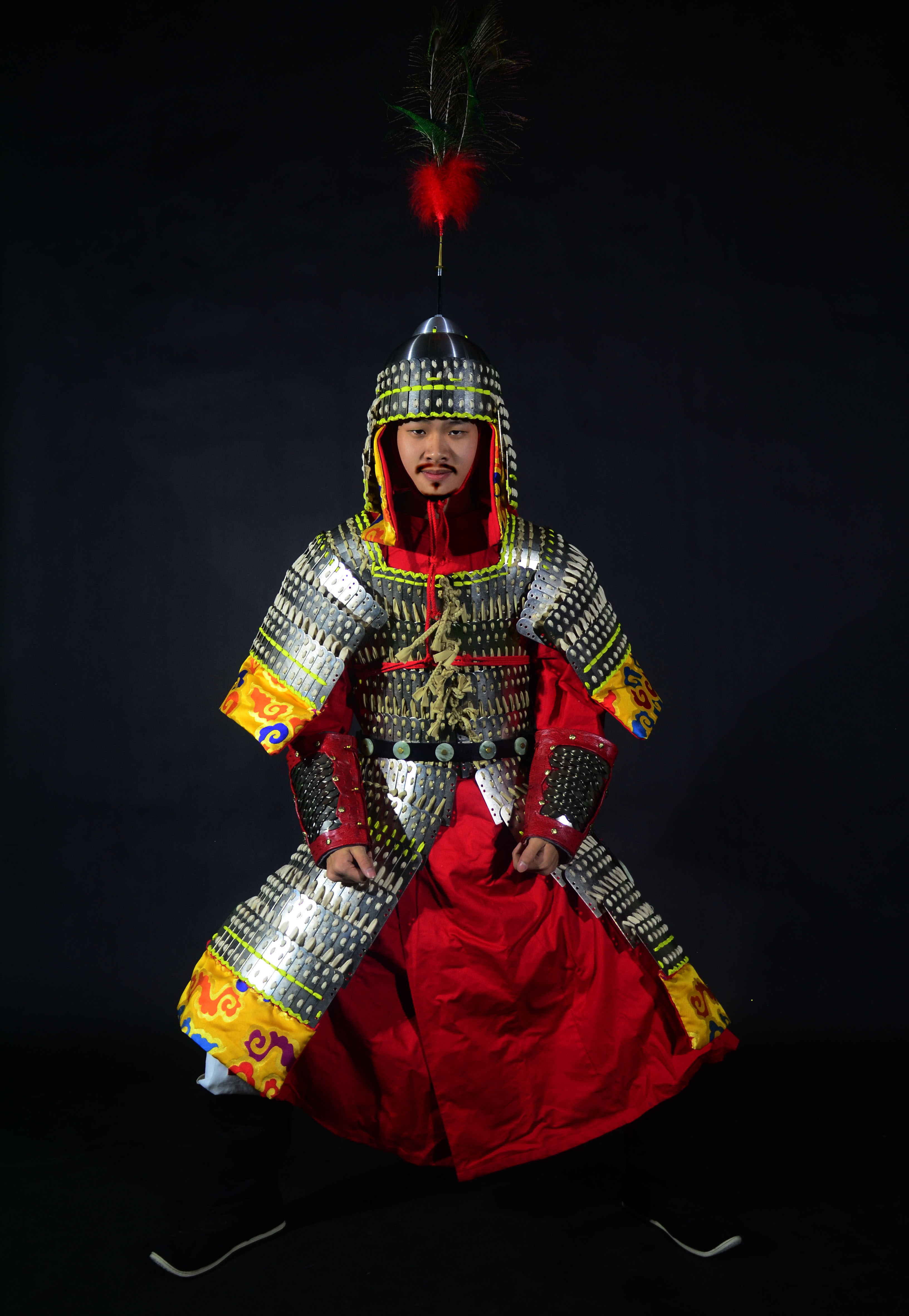 百分百私人定制盔甲真人可以穿吐蕃甲 藏甲铁甲