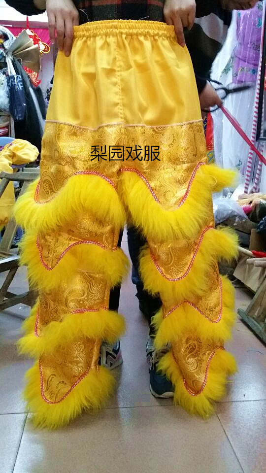 羊毛狮裤 南狮澳洲羊毛裤 南狮裤子 舞狮裤子 醒狮舞狮裤子