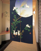 Japanese fabric curtain laughter door rafters curtain feng shui curtain kitchen half curtain porch curtain bedroom curtain partition curtain