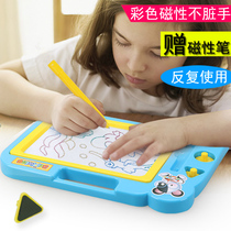 Childrens drawing board Writing board Baby magnetic drawing tools Toddler doodle board color 1-2-3-4-year-old extra large