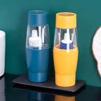 Travel wash cup toothbrush toothpaste storage box business trip dormitory simple mouthwash brushing cup bathroom portable set
