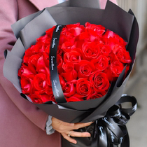 33 rose flowers in the same city express Hangzhou Jiaxing Wenzhou flower shop Jinhua Shaoxing order flowers Huzhou Ningbo flowers