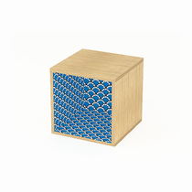 KAWS waves blue lattice cabinet square cabinet hipster home office Model Room studio shop interior