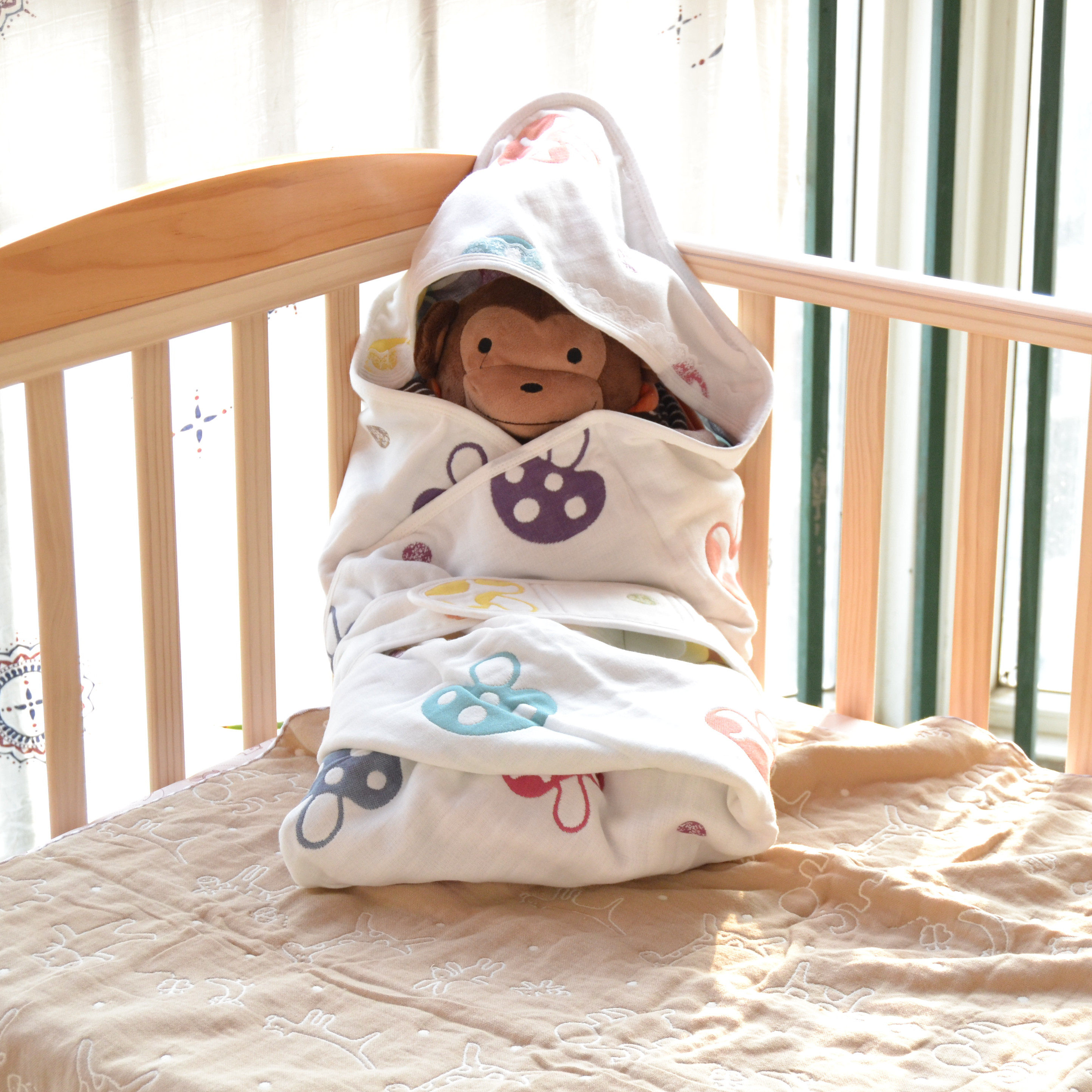 夏秋交替,跨越温差的婴儿抱被