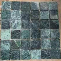 Large Flower Green Stone Mosaic Tile TV Background Wall Toilet Fish Pool Pool Pool Eurostyle Parquet