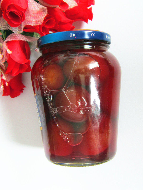 水果罐头食品玻璃瓶 真帅糖水西梅果罐头750克 6瓶限区包邮