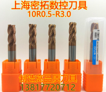 55 degree tungsten steel round nose milling cutter Extended round nose cutter 10R0 5 10R1 10R1 5 10R2 10R3