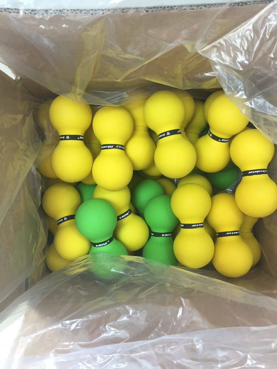 特价花生球有瑕疵不影响用使用 放松按摩球 筋膜双球 实心橡胶球