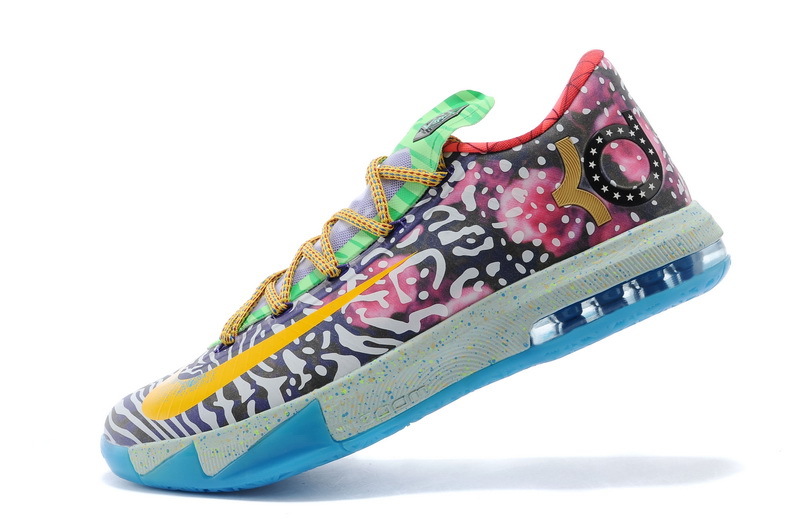 NIKE KD6 What The KD杜兰特6 鸳鸯 男子全明星篮球鞋 669809