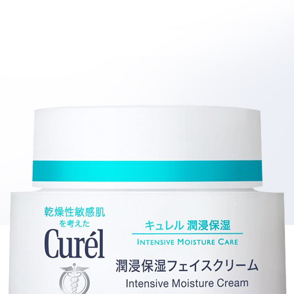 花王curel珂润面霜保湿乳霜温和深层滋养锁水改善乾燥乳液40g