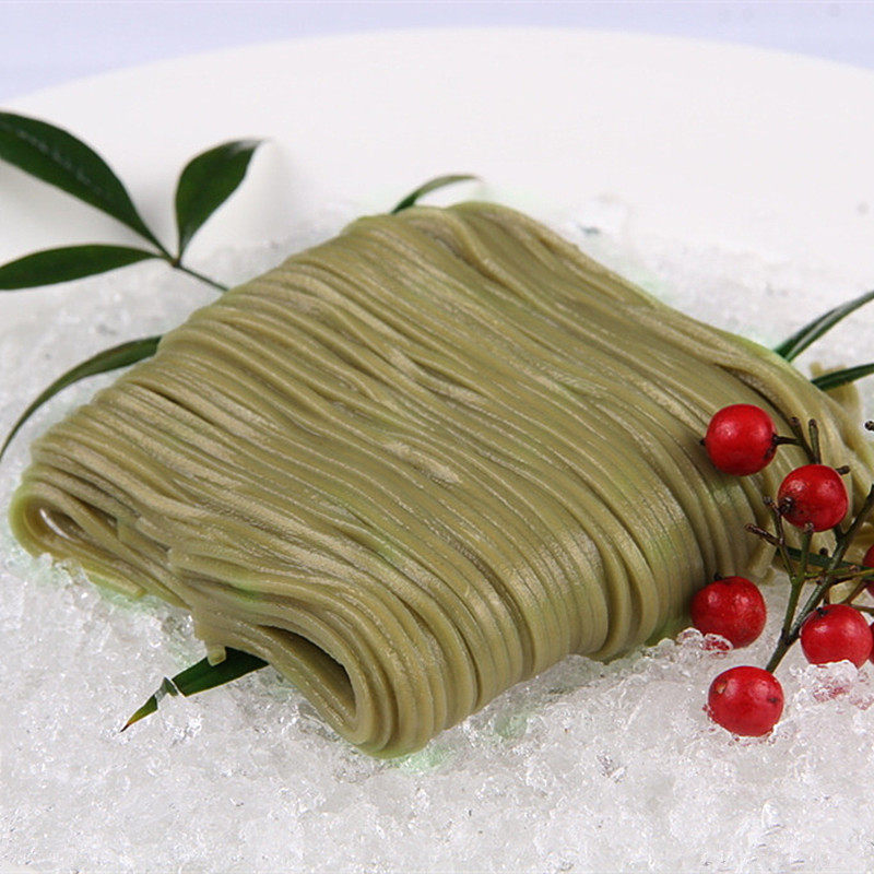 秋之田茶面绿茶面挂面杂粮面450g日式抹茶面凉面冷面拉面条干面条_9折