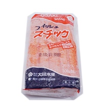 Japan Imports Osaki Crab Willow Crab Stick Instant Hand Tear Japanese Cuisine Hot Pot Ingredients Crab Fish Willow 500g