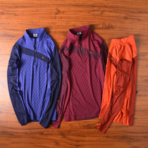 Foreign trade sports outdoor quick-drying clothes womens stand-up collar elastic slim slim mountaineering hiking quick-drying base long-sleeved T-shirt