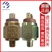 Euroswitch imported micro pressure switch normally open normally closed 4111120 oil pressure high pressure switch