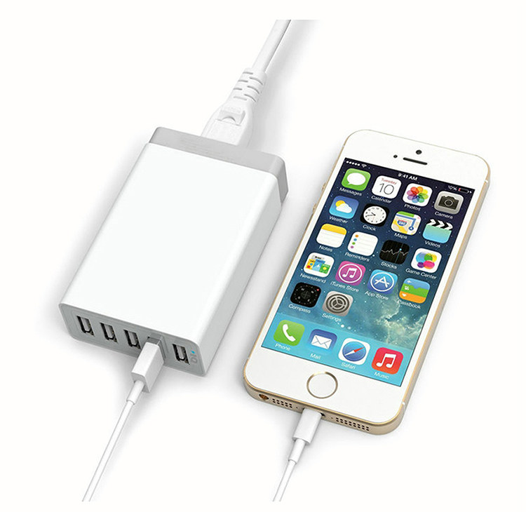 多口usb充电器手机平板通用智能qc2.0快充充电器头多孔插头