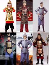 Ancient soldiers armor Qin Dynasty soldiers during the Han Dynasty Warring States period armor soldiers soldiers soldiers armored for sale