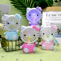 usb handheld fan portable charging small fan mini student dormitory bed desktop silent electric fan Big Wind