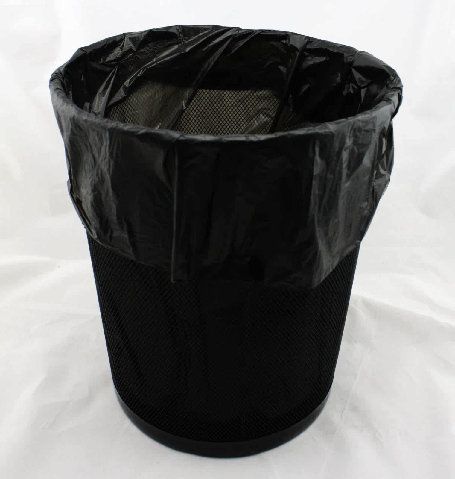 黑色加厚垃圾袋家用打包小区物业宾馆环卫超大号断点式加厚垃圾袋