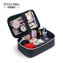 New simple soft ultra light cosmetic bag female portable large capacity Net red waterproof travel skin care products storage bag tide