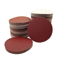 5-inch round sandpaper sheet 125mm disc flocking self-adhesive sandpaper leather air mill polishing woodworking grinding brushed sheet