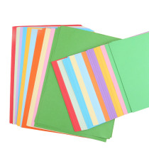 Color paper handmade origami material color a4 printing paper copy paper sheet soft hard cardboard paper children origami 100