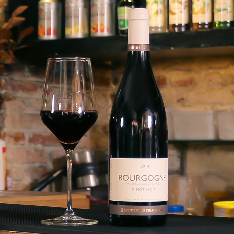 买一送一 法国原瓶进口红酒黑皮诺pinot noir 勃艮第干红葡萄酒