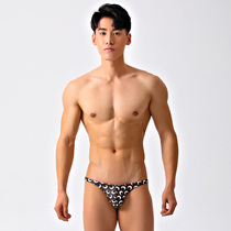 GreatAsia Sea Anchor Jun Men Triangle Sexy Low Waist Cordless Swimming Pants Narrow Side Beauty Black Beach Spa 122