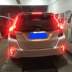 Honda new fit tail 14-18 fit FIT đấm miễn phí sửa đổi RS top cánh cánh cố định GK5 phía sau cánh