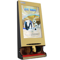 Five flower shoe Poling machine automatic induction machine light box advertising shoe Poling hotel commercial YK-D561 2 shoe brush