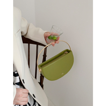 Micocah bag 2021 new bag female autumn small hand round bag shoulder crossbody Joker design sense