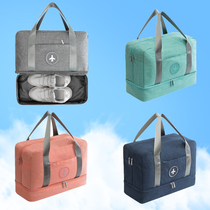 Travel swimming dry and wet separation bag large capacity waterproof fitness sports bag travel clothes finishing storage bag for men and women