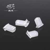 North Wolf metal whistle with sheath Outdoor survival whistle mouthguard mouthpiece Silicone soft rubber lip protector 001