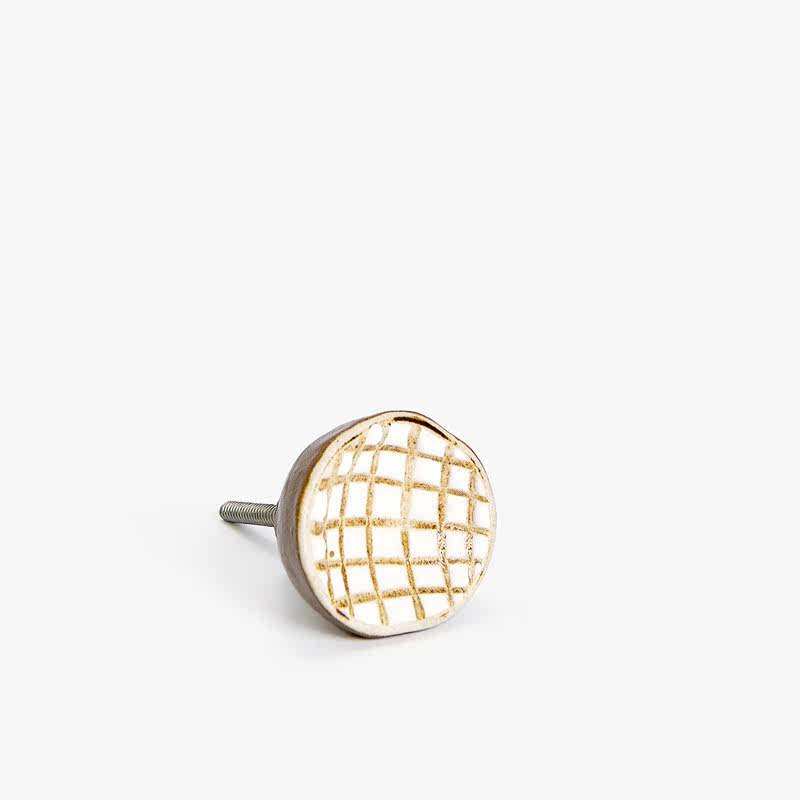 products 附加信息 - additional info 凹形正面和民族风图案圆形把手