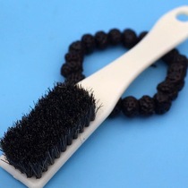 Wen play brush Wild boar bristle brush Walnut brush Size bristle pig bristle King Kong brush package pulp artifact cleaning brush