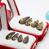 Shengrhyming nail single sub-boxed groove Guzheng nail imitation natural material A pair of 4 only left right hand