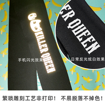 Killer Queen sports headband men and women headscarves fitness elastic hair cartoon yoga team custom text pattern