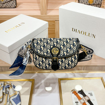 Europe Station Small Red Schoolbags Bag Women 2022 New Autumn Winter Fashion Chain Brief Sloped Satchel Bag Tide