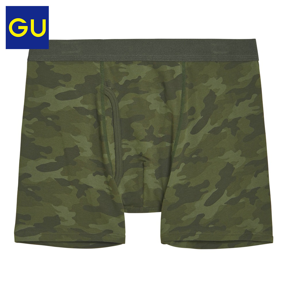 images 1:GU Extremely Superior Men's Clothing Flat Foot Shorts Camouflaged with Comfortable Breathable Briefs 325919 images 1:GU Extremely Superior Men's Clothing Flat Foot Shorts Camouflaged with Comfortable Breathable Briefs 325919