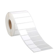 General jewelry label tag tag printing paper 75*25 75*30 jewelry logo PET PVC label isolation glue