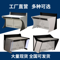 Monitoring desk console duplex multi-link operation platform arched command center dispatching platform security central control bench