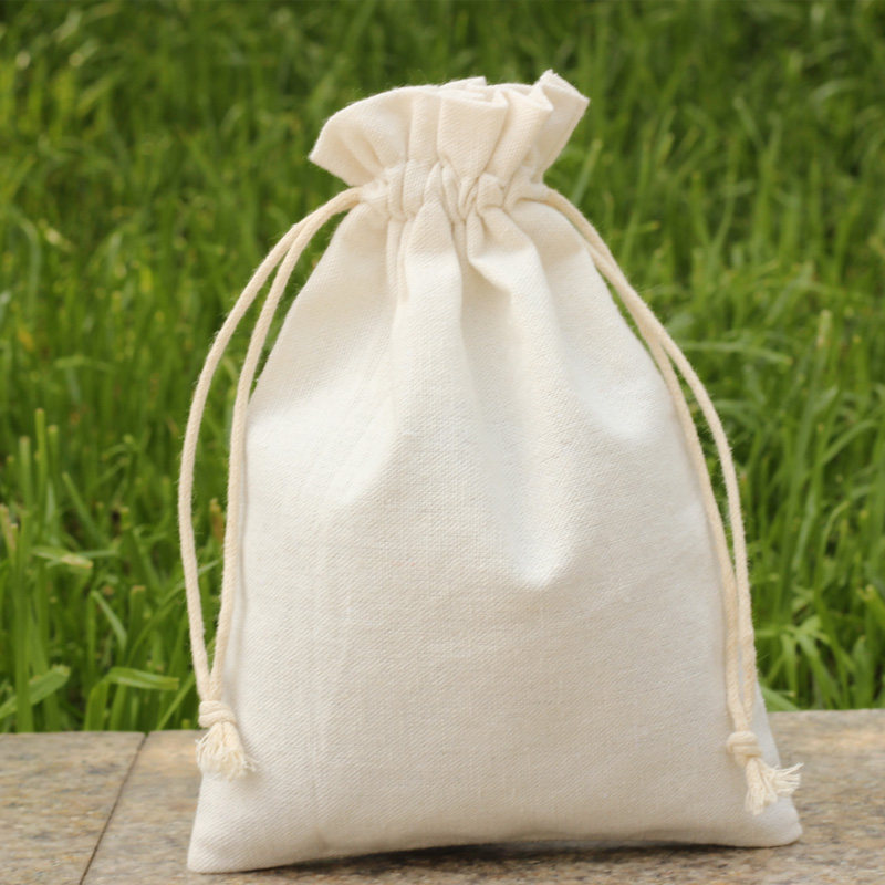 帆布袋定做收纳袋麻布袋抽绳麻袋子大号旅行束口袋小布袋空袋子