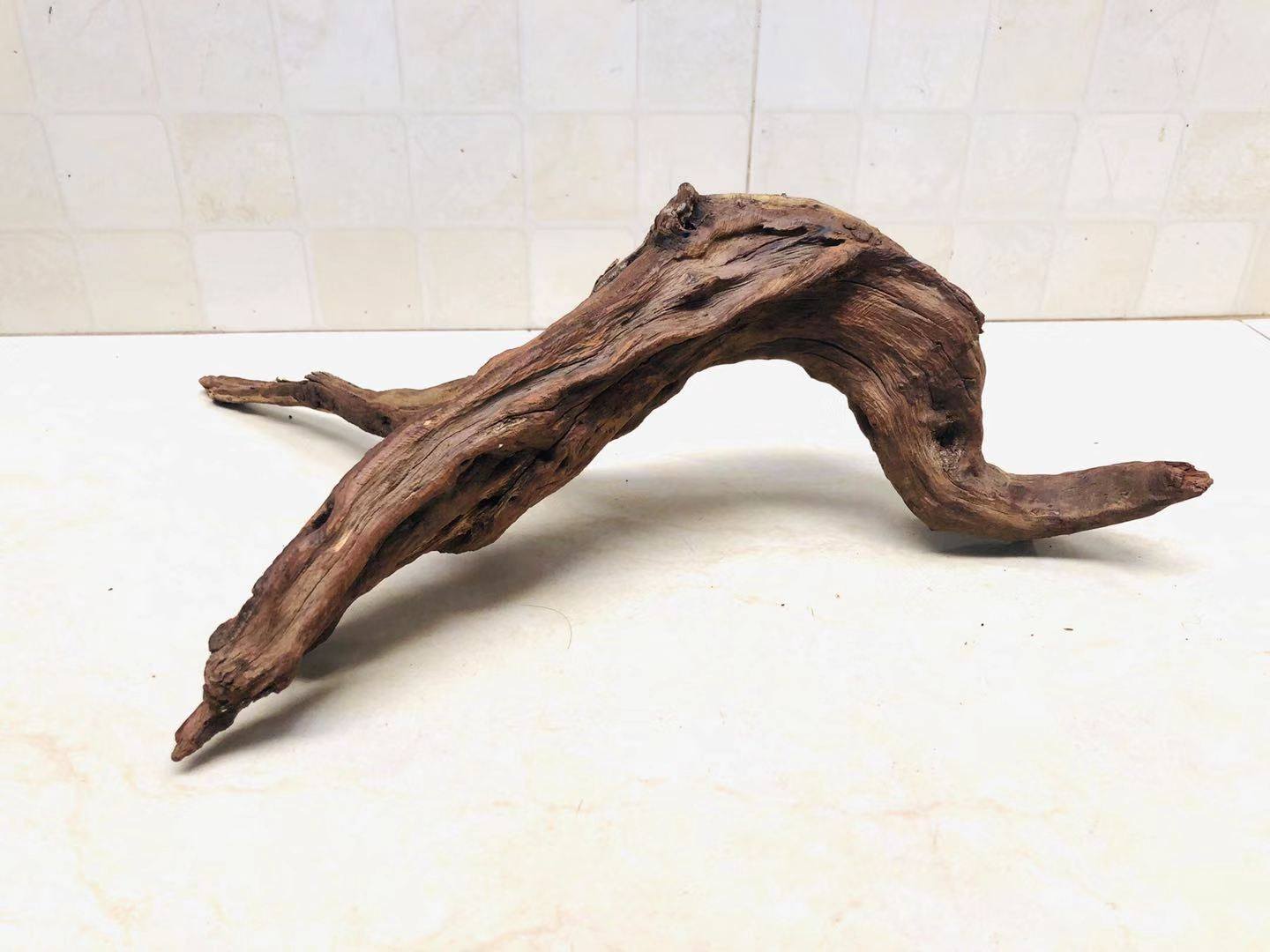 鱼缸沉木天然紫柚木小号大号木头免煮原生缸造景躲避装饰调节水质