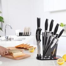 Yangjiang eighteen Sub-series Stainless Steel Kitchen Chop Skull Decapitated Knife Decapitated Knife Black Fox Seven Pieces Original Loaded Kitchen Knife