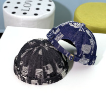 New Children Landowners Hat Spring Fall Han Edition Fashion Men Girl Denim Bouguapi Cap Tide 100 Hitch Baby Hat