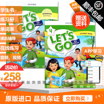 Oxford Childrens English lets go fifth edition Level 4 New student book exercise book with account