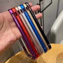 Suitable for Apple 11 ultra-thin solid color protection ring iPhone11 black silver Tuhao Gold Anti-drop metal frame cover