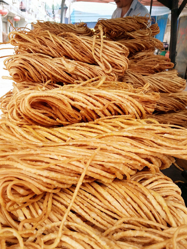 安徽农家是纯手工自制馓子 散子麻花菜籽油炸散子散装500g零食