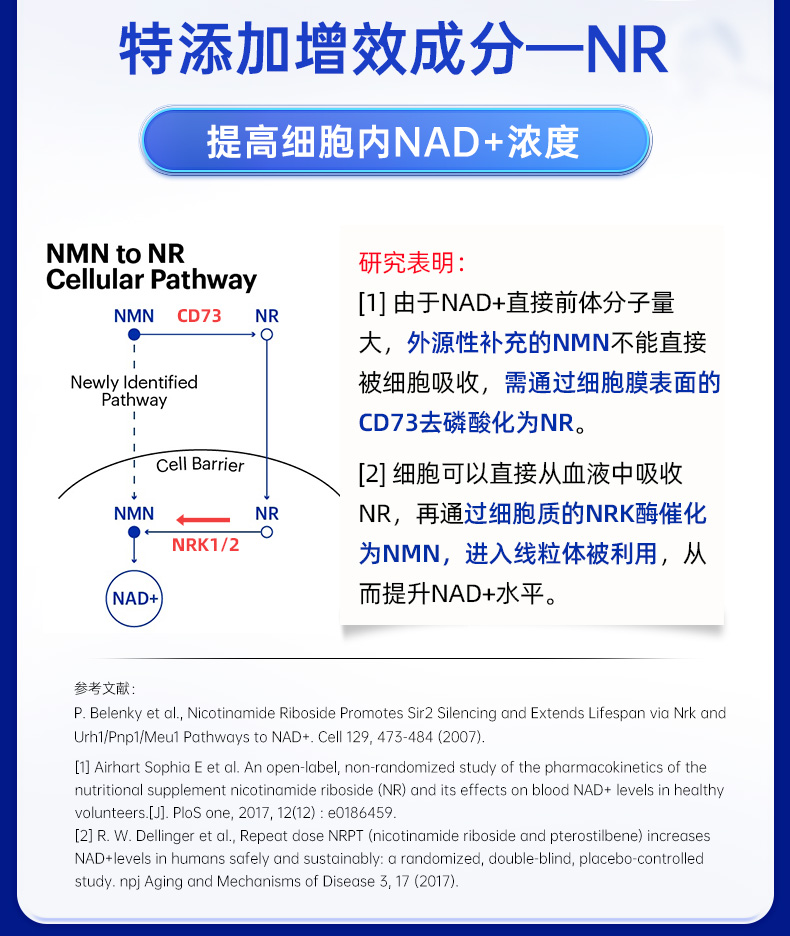 信心药业康乐nmn9600nmnβ-烟酰胺