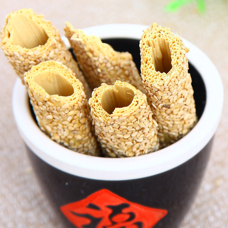 山东特产纯手工芝麻糖传统芝麻杆灶糖零食麦芽糖关东糖 108g包邮
