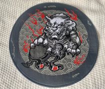 Jitsuka contortionist original design brand cloth stickers stone lion cloth stickers